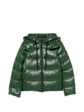 Peuterey Quilted Dark Green Down Jacket — dark green