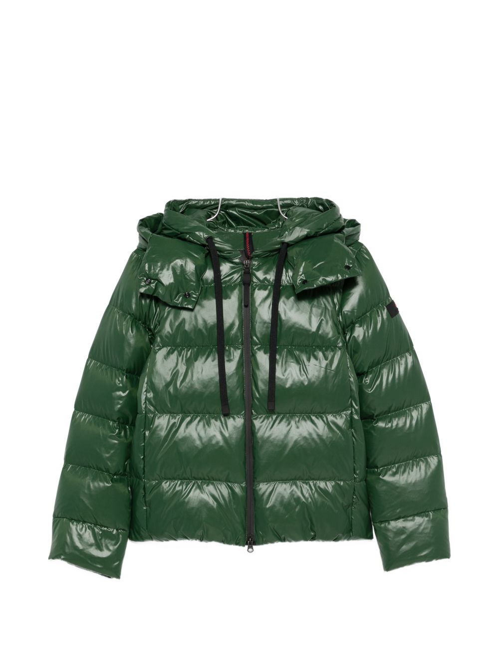 Peuterey Quilted Dark Green Down Jacket — dark green