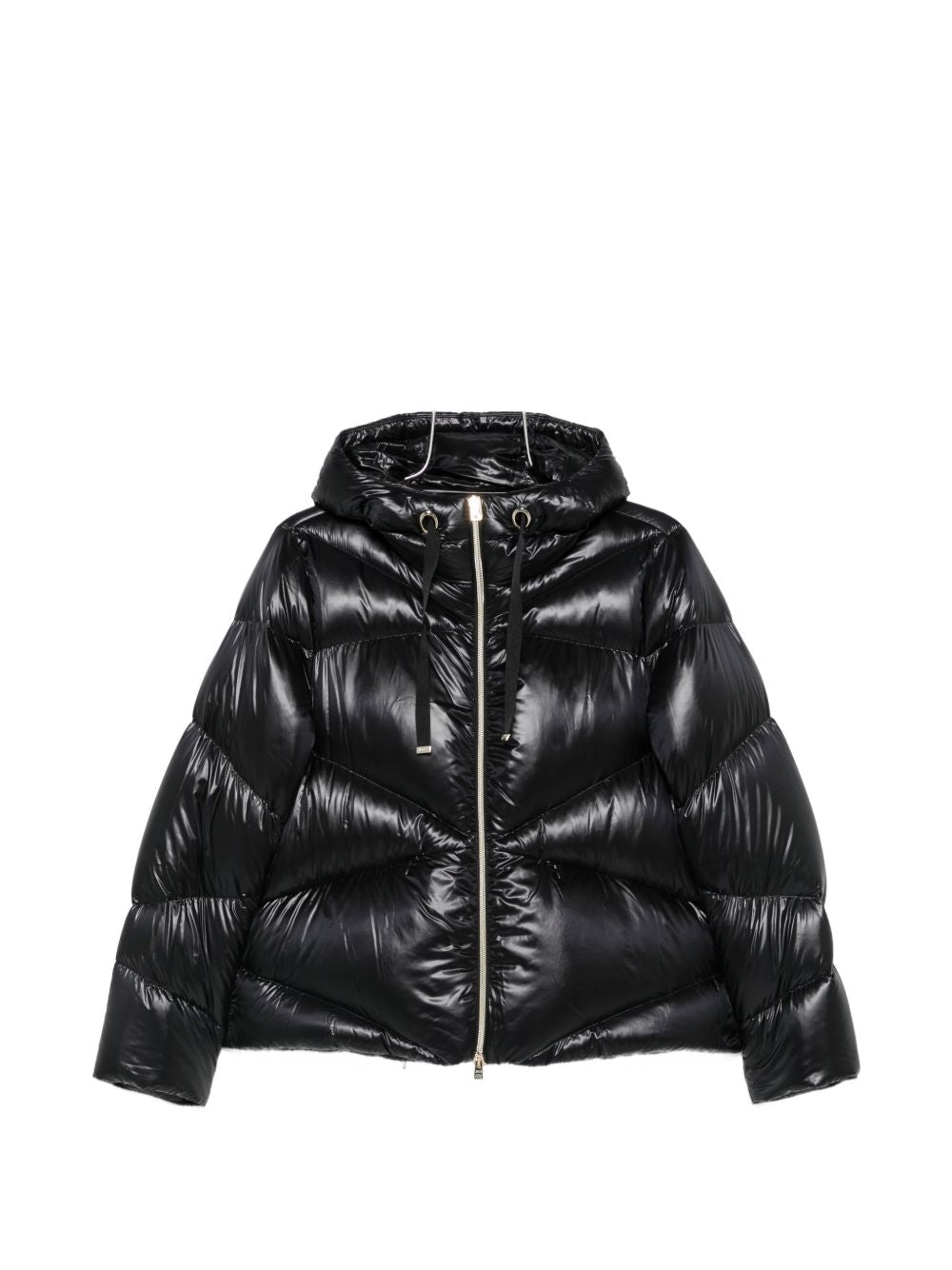 HERNO Quilted Down Down Jacket — Black