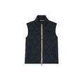Burberry Quilted Down Vest — Navy