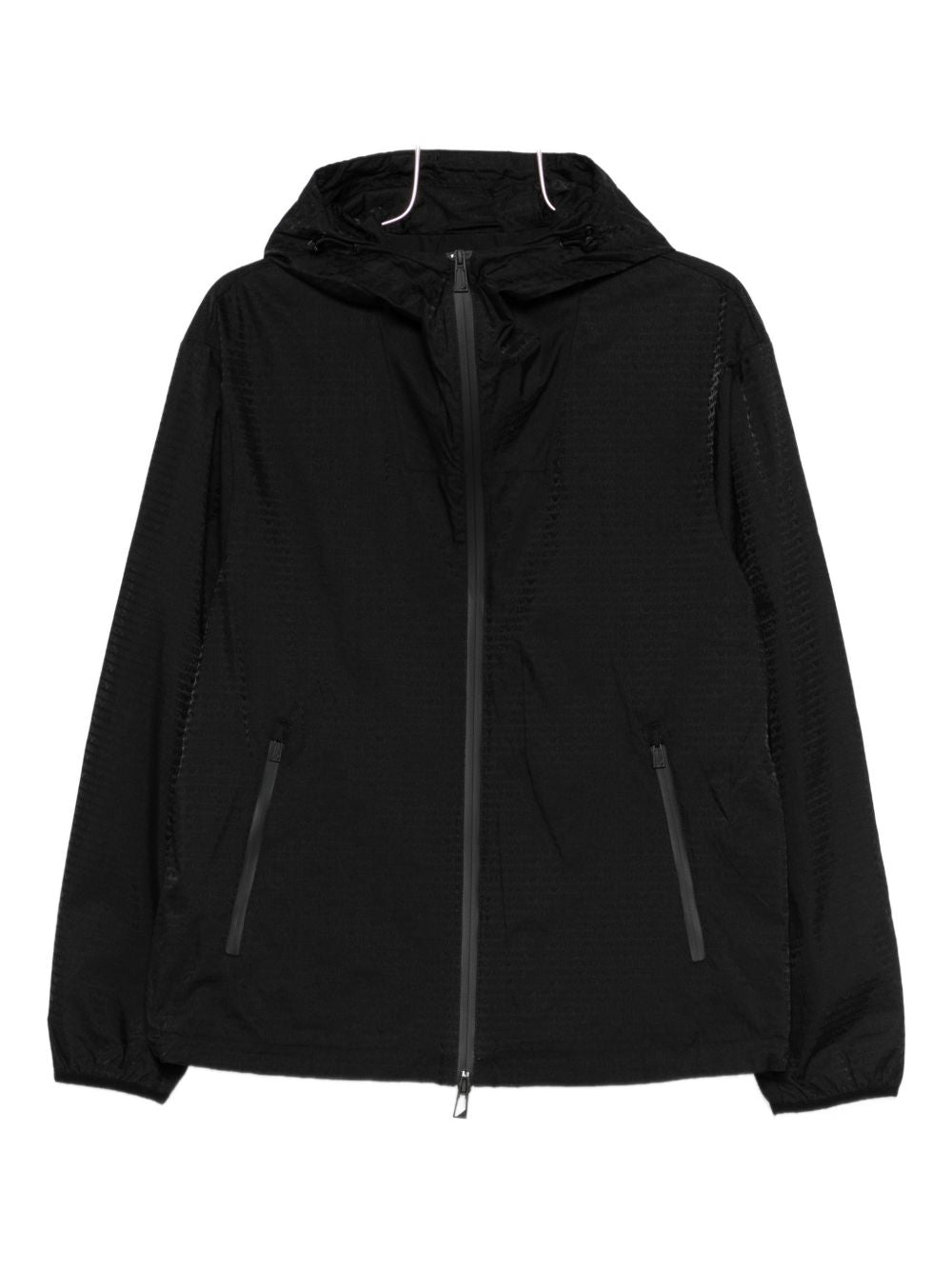 Emporio Armani Nylon Blouson Jacket — Black