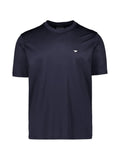 Camiseta Emporio Armani con logo bordado — Azul marino