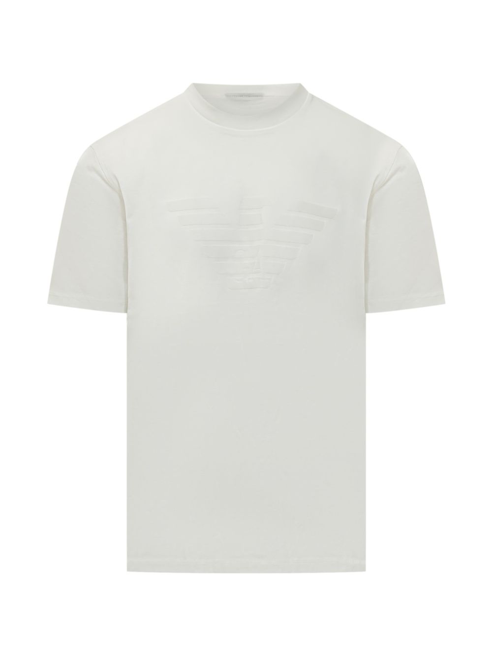 Emporio Armani Logo Cotton T-Shirt — White