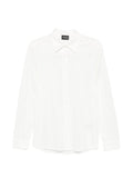 Camisa de algodón Emporio Armani — Blanco