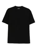 Emporio Armani Logo Jacquard T-Shirt — Black