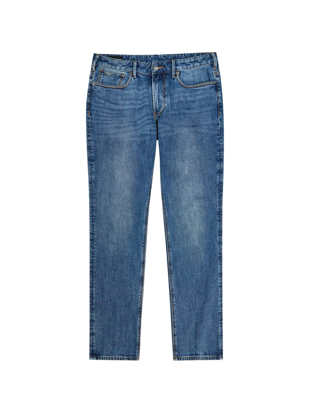 Emporio Armani Slim-Fit Denim Jeans — Blue