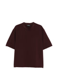 Emporio Armani Crew Neck T-Shirt — Brown