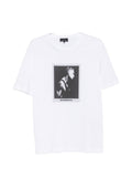 Emporio Armani Graphic Print T-shirt — White