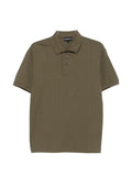 Emporio Armani Cotton Polo — Khaki