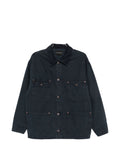 Emporio Armani Cotton Denim Jacket — Navy