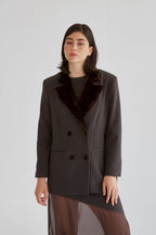 Chaqueta Virginia chocolate