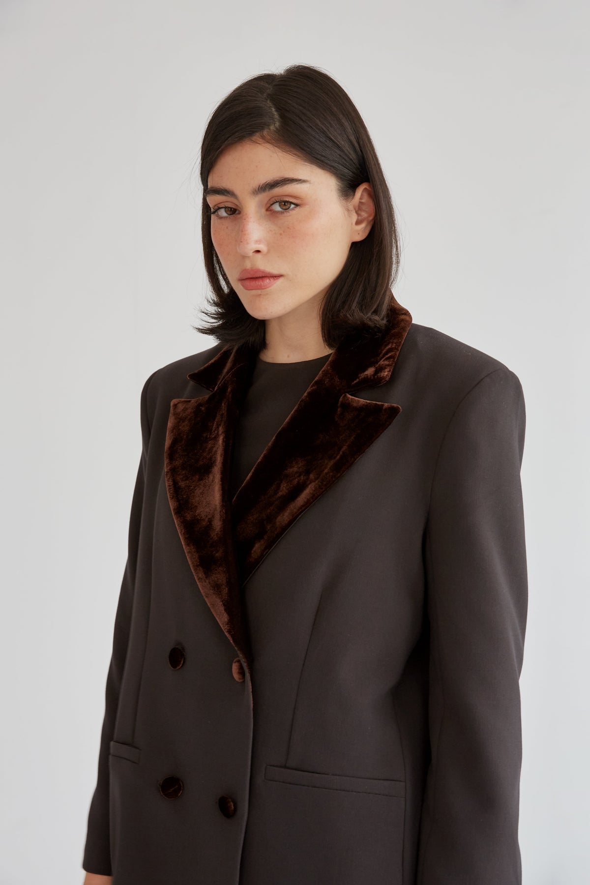 Chaqueta Virginia chocolate
