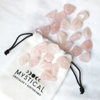 Runas Vikingas de Cuarzo Rosa