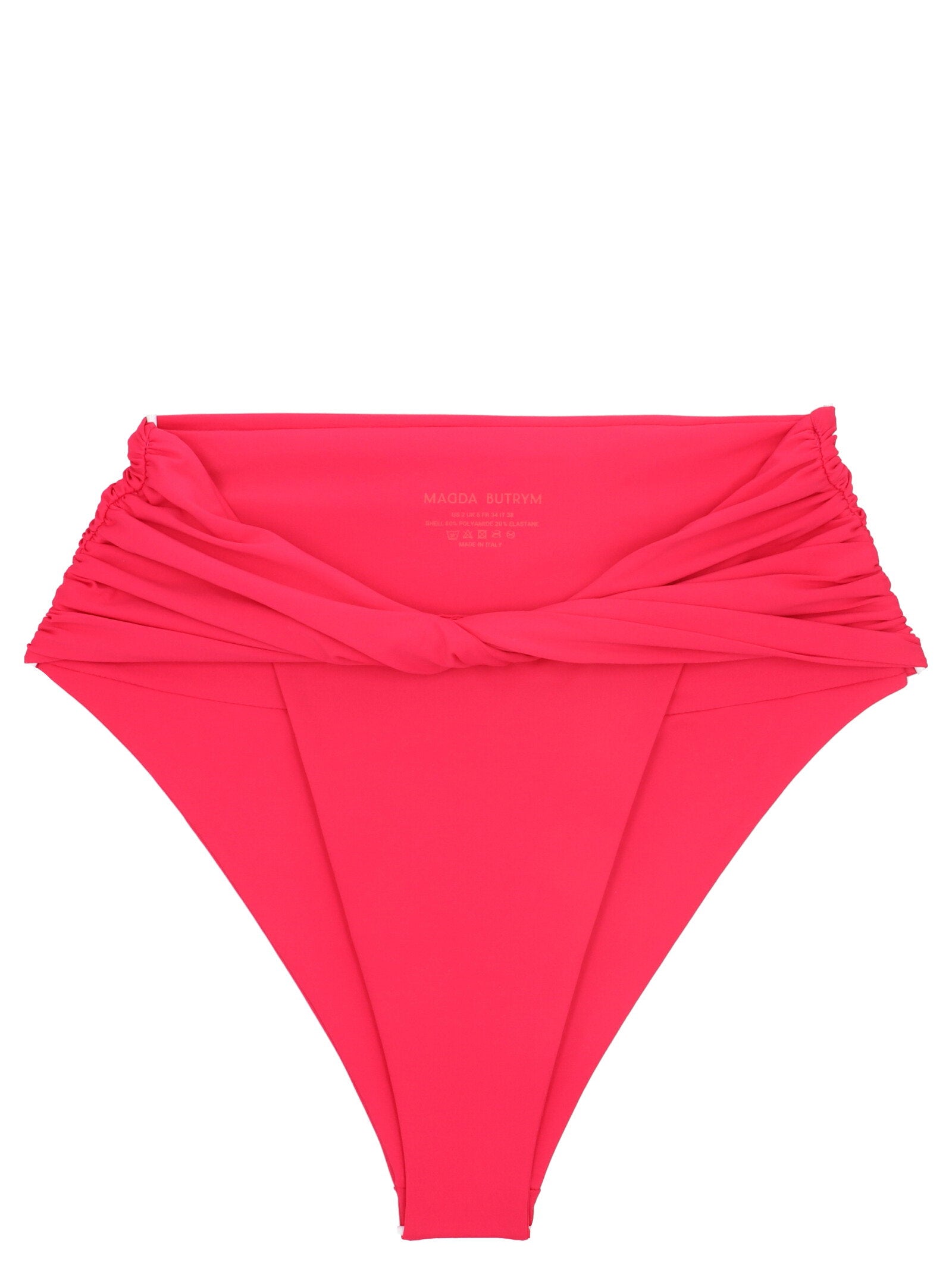 Magda Butrym Twisted Front Bikini Briefs — Pink