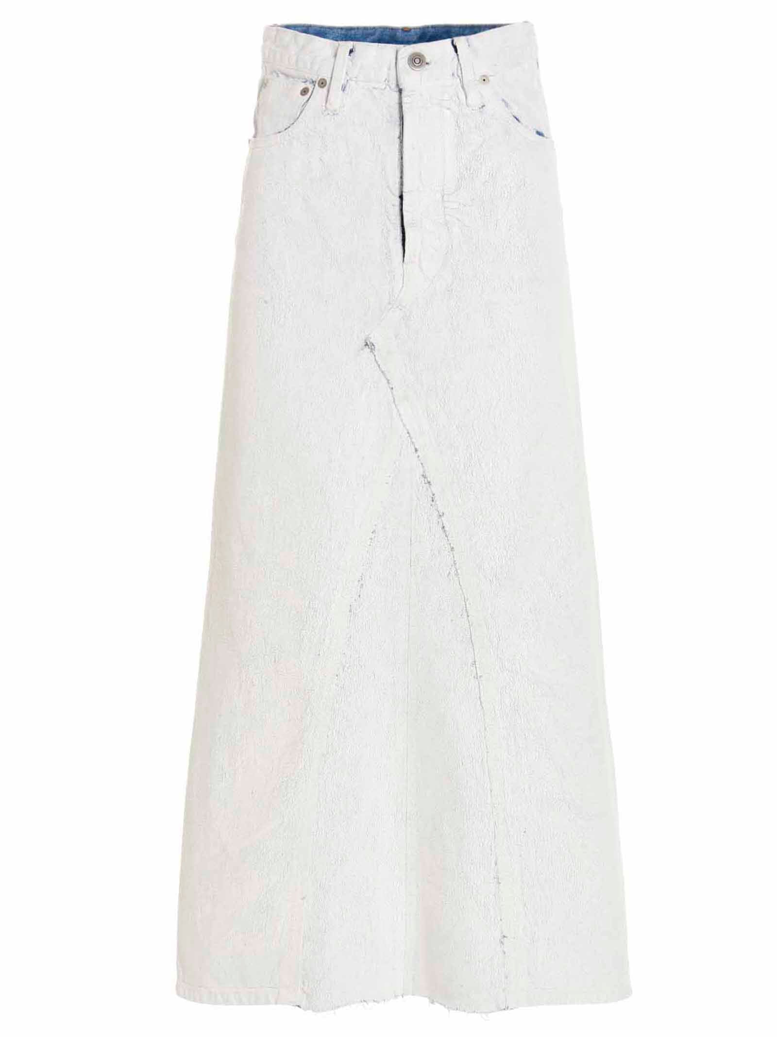 Maison Margiela Bianchetto Skirt — White
