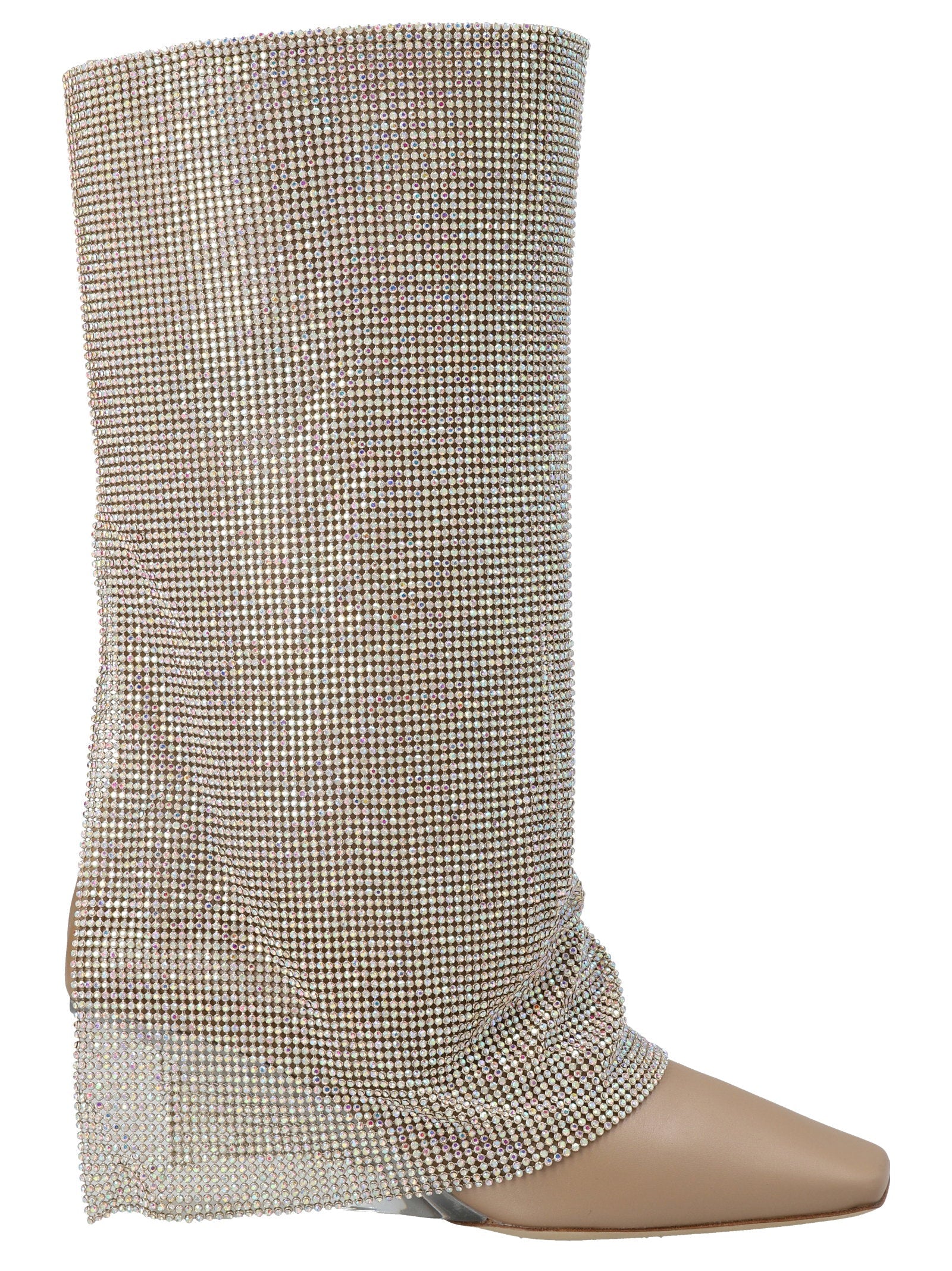 Benedetta Bruzziches Virginia Boot — Beige