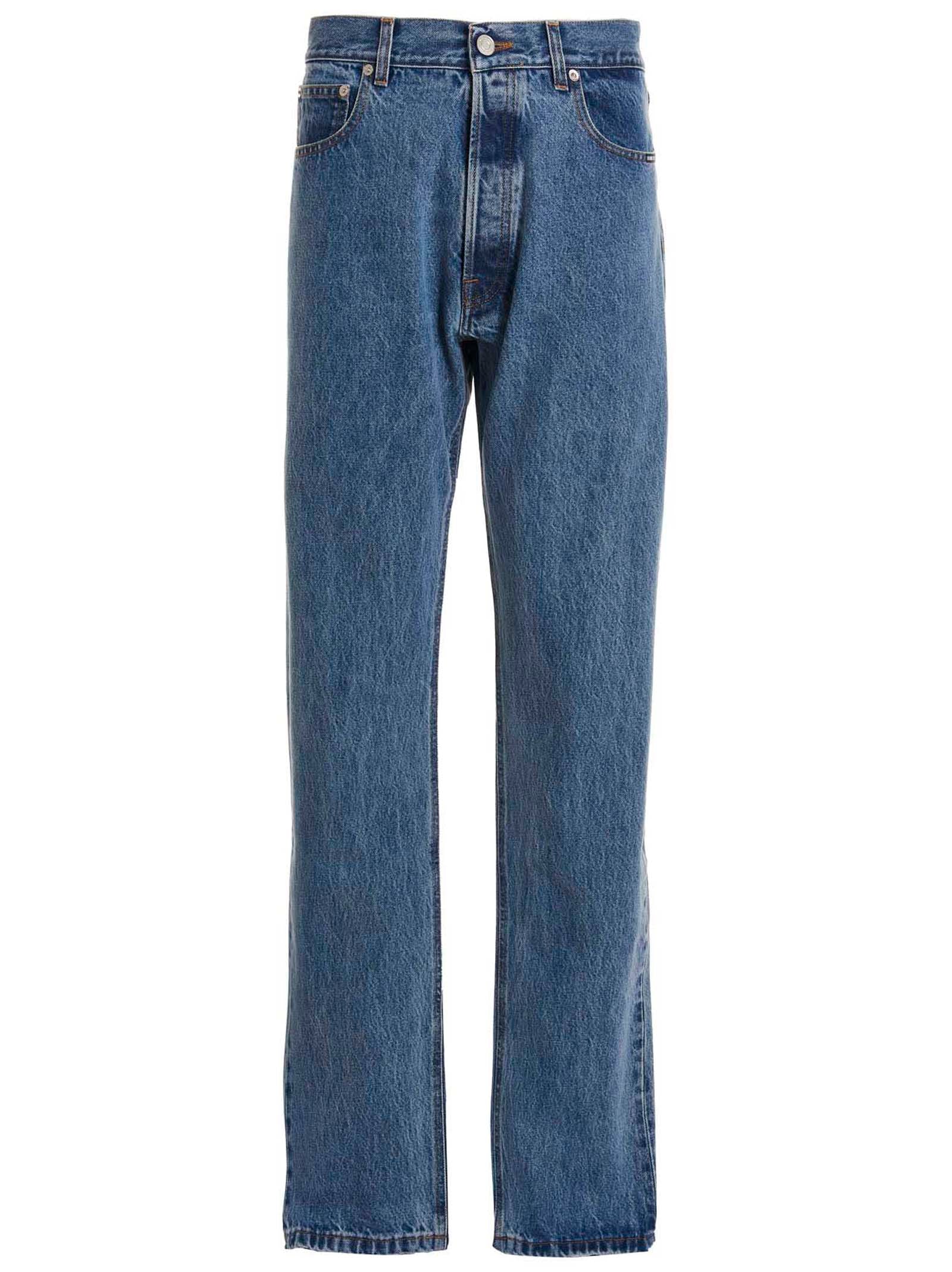 Vtmnts Straight Leg Jeans — Blue