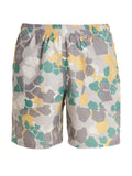 Objects Iv Life Geometric Print Shorts — Grey