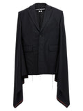 Junya Watanabe Wool Cape — Black