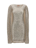 Le Twins Villa Dress — Champagne