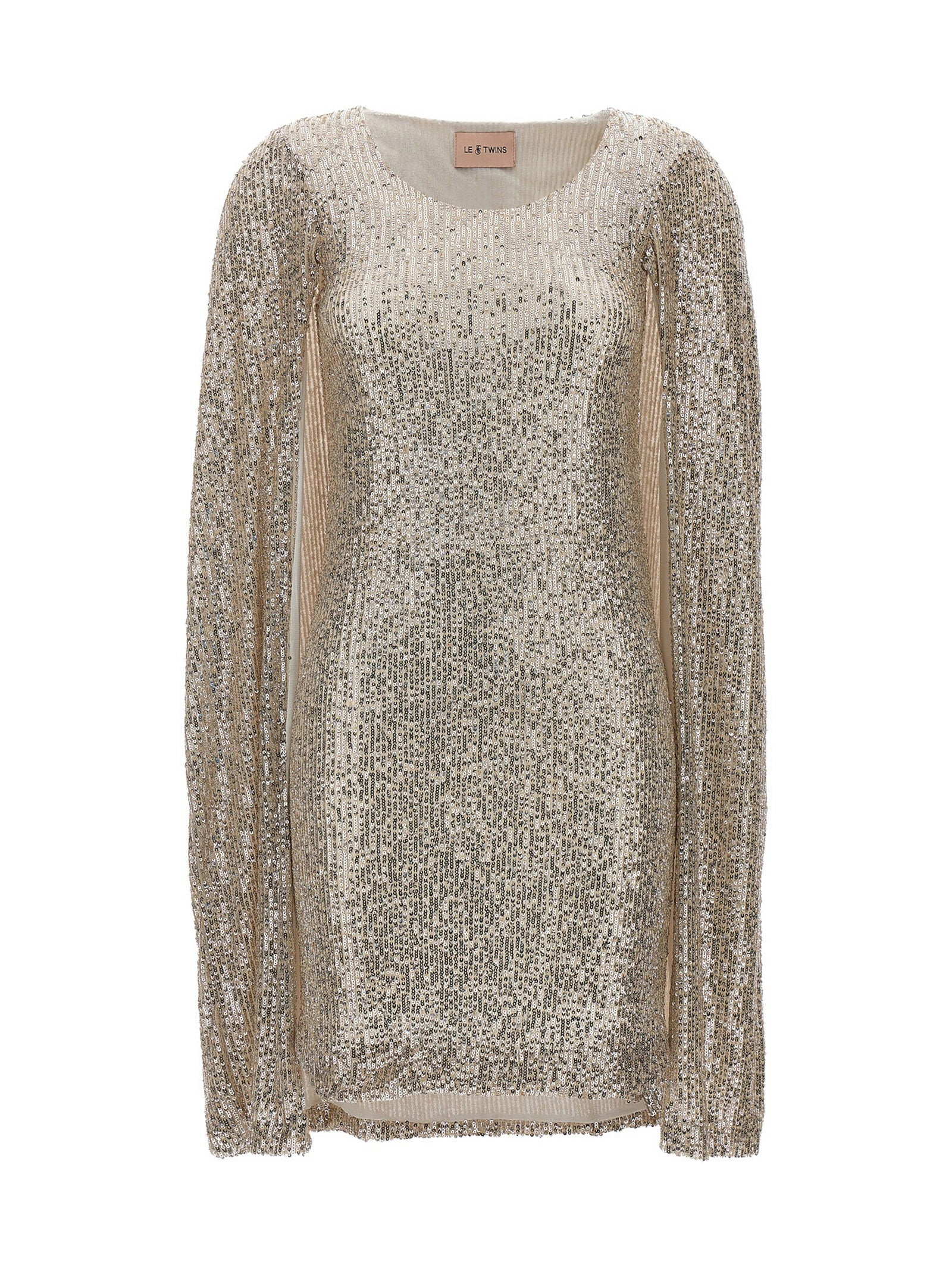 Le Twins Villa Dress — Champagne