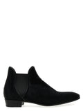 Lidfort Calf Hair Chelsea Boot — Black