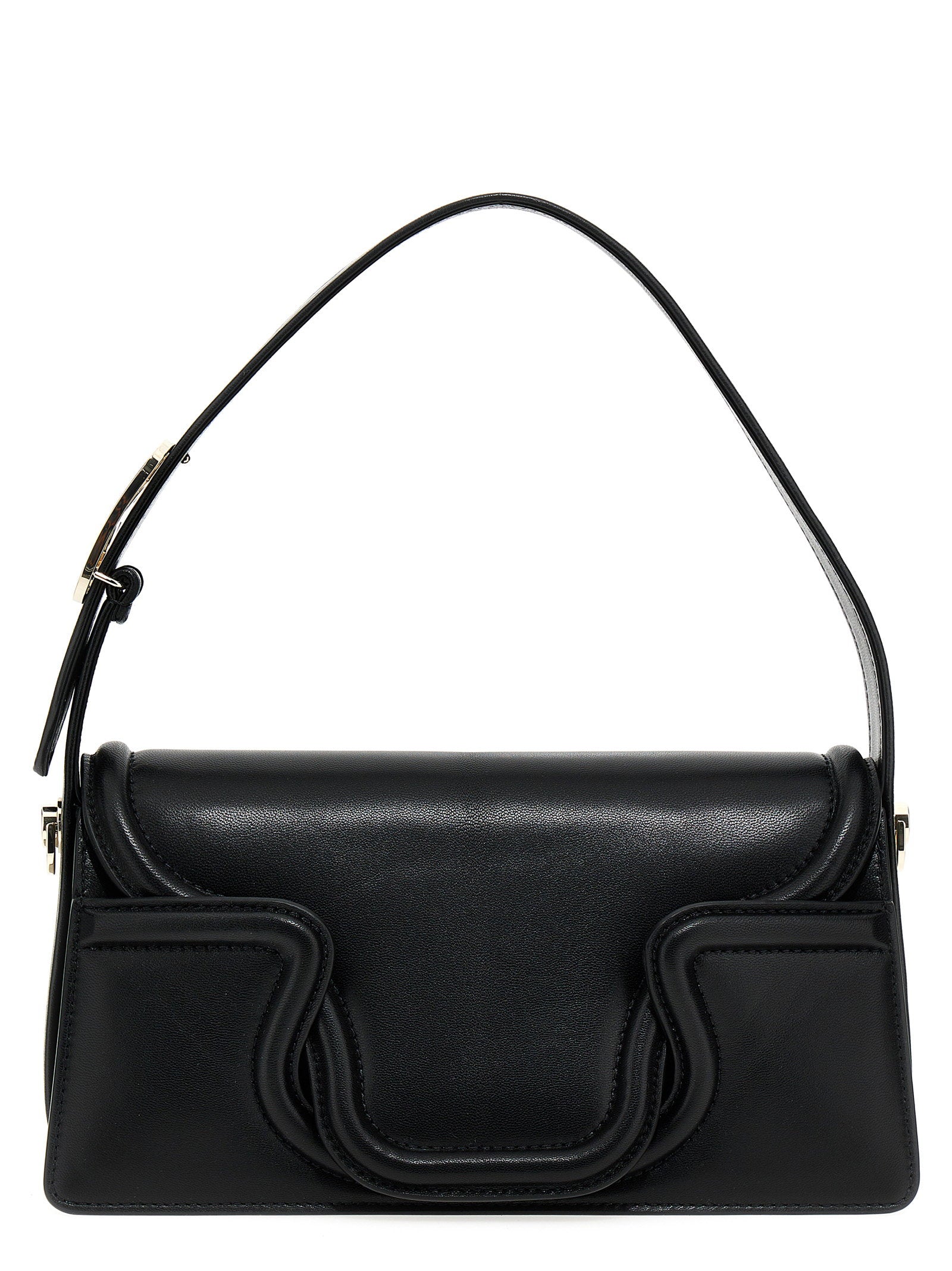 Valentino Garavani Le Grand Deuxième Shoulder Bag — Black