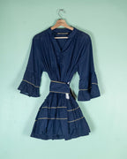 Vestido Corto - Azul Marino