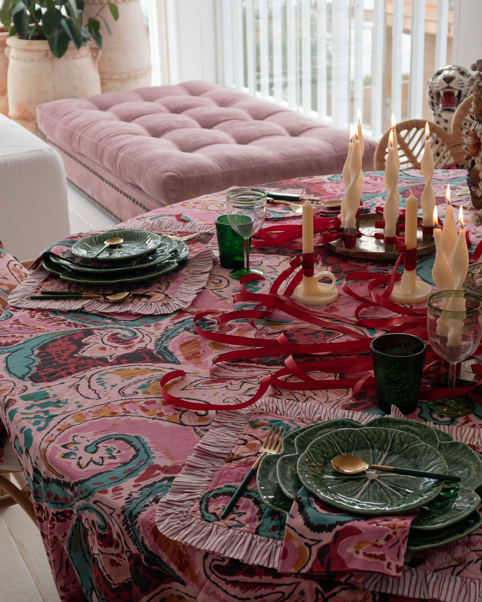 Mantel Noche Ochentera Rosa XS