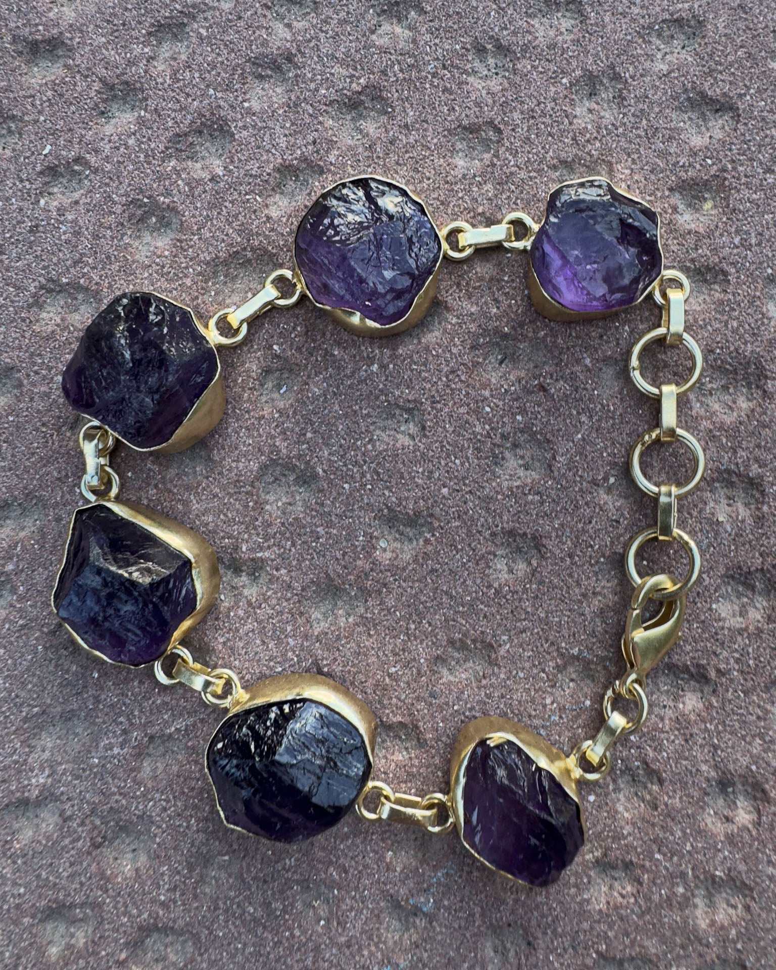 Pulsera Piedra Amatista CS