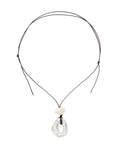 LEATHER CORD NECKLACE