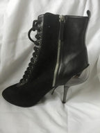 Giuseppe Zanotti Suede & Leather Ankle Boots