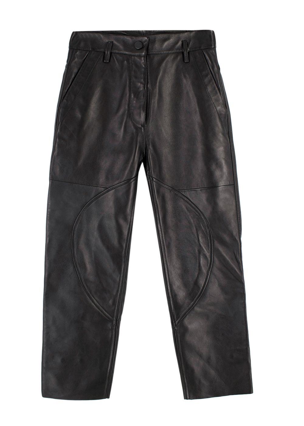 Petar Petrov Hunter Black Leather Pants