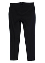 Loro Piana Black Cotton-blend Tapered Trousers