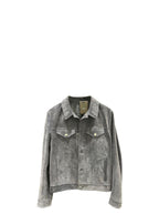 Blue-Gray Suede Jacket