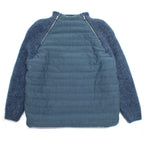 Loro Piana Quilted Wool & Cotton Blend Sweater