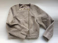 J Brand light grey wool/mohair jacket