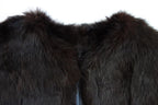Bespoke Cropped Rabbit Fur Jacket