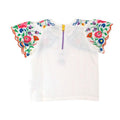 Stella McCartney Kids 2Y Multi Color Embroidered Top