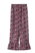Gucci Floral Silk Trousers