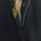Rosemary Goodenough River Through a Curtain IX Silk Scarf