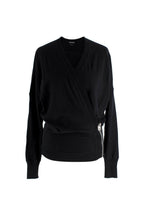 Tom Ford Black Contrasting Panel Silver Zip Cardigan