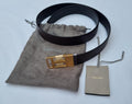 Frame T Leather Belt - Size 95