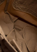 Rejina Pyo High Waist Wide Leg Tan Trousers