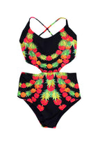 Mara Hoffman Floral Cut-Out Swimsuit