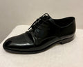 Brushed Calfskin Black Derby Shoes