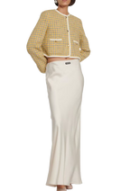 Miu Miu Mustard Tweed Jacket