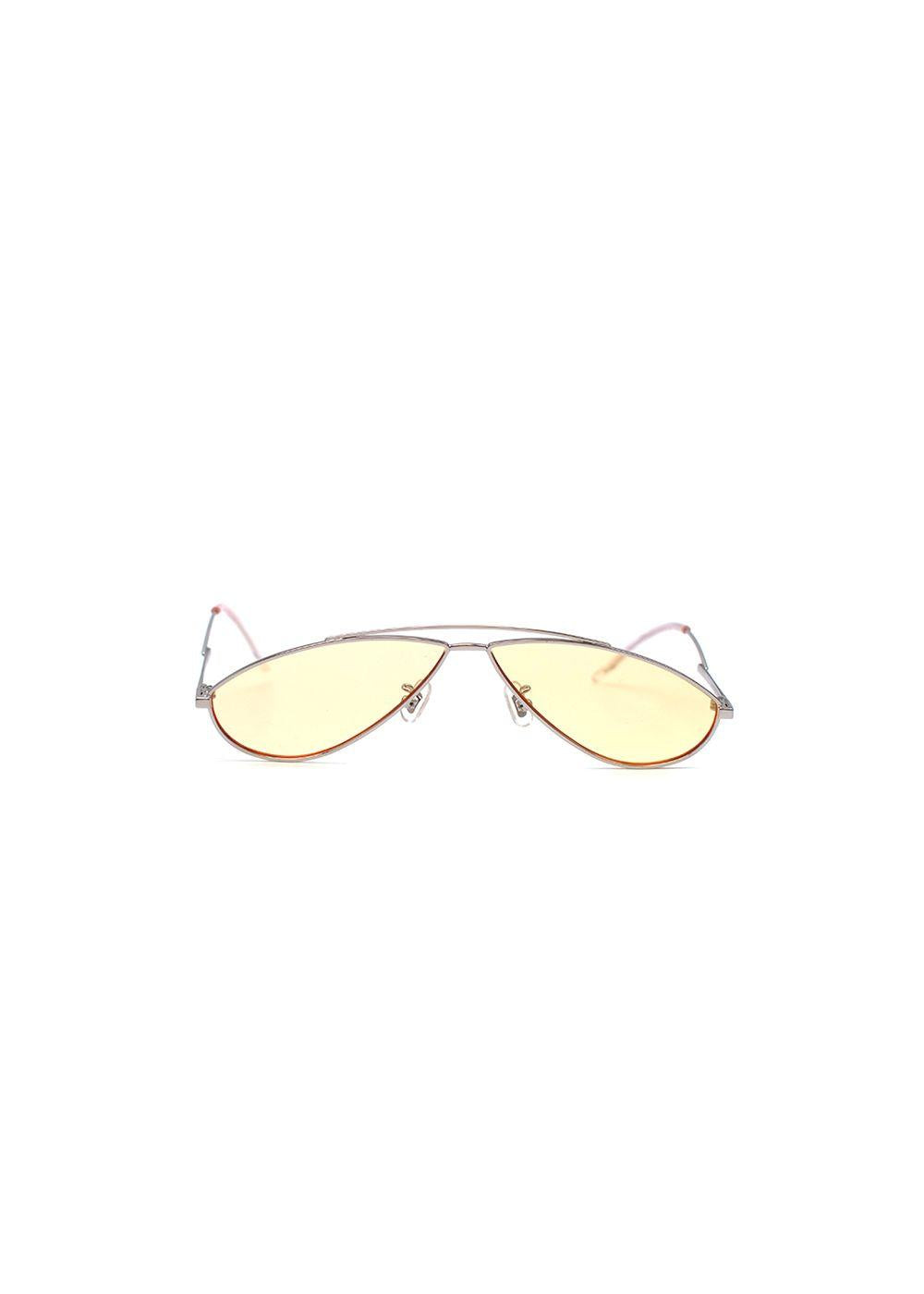 Yellow Cat-Eye Kujo Sunglasses