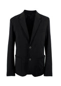 Lanvin Black Cotton Single-breasted Blazer