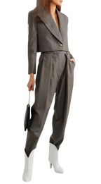 Magda Butrym Cropped Chelsea Blazer and Shaldon Trousers Suit